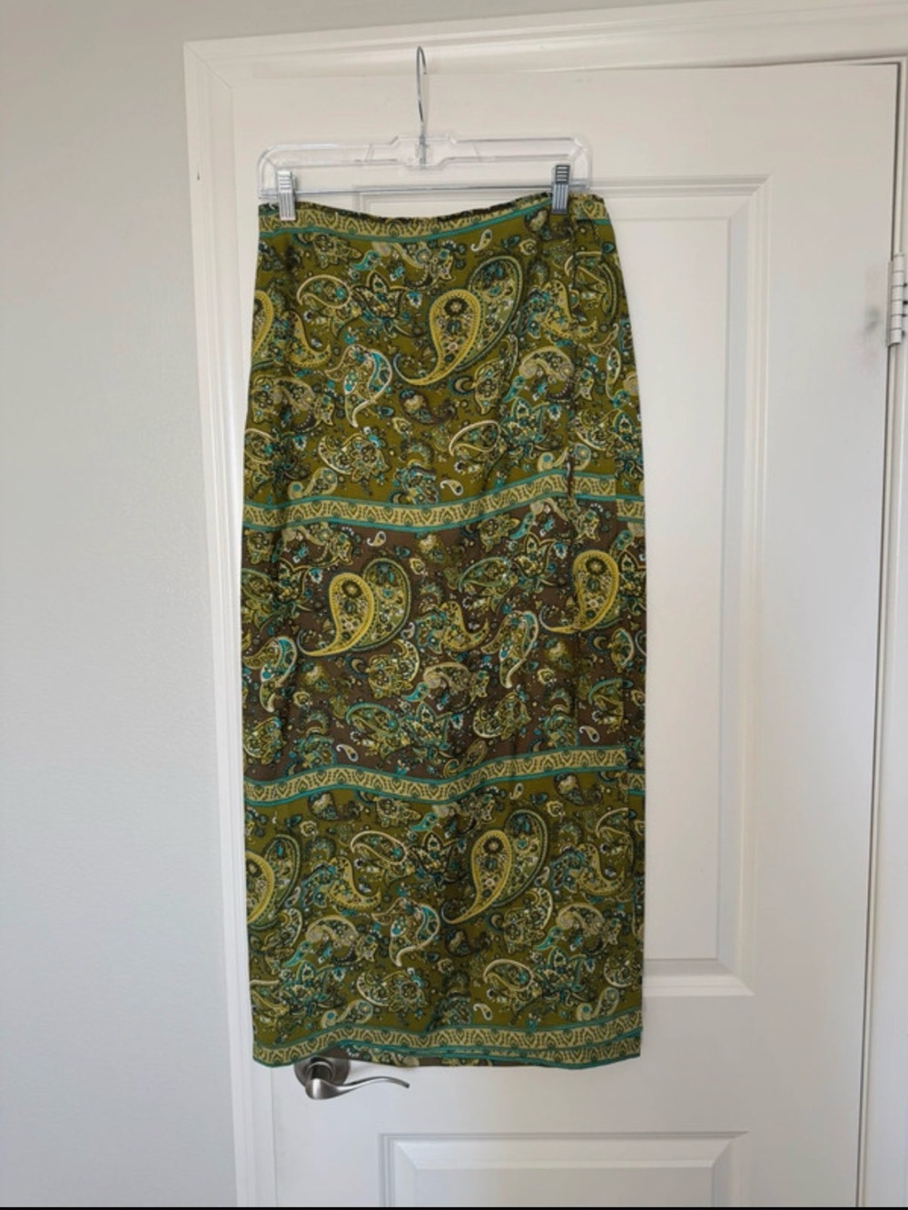 Vintage/Y2K Express World Brand Paisley Wrap Maxi